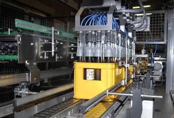 Conditionnement des bouteilles en casiers Conditionnement des bouteilles en casiers